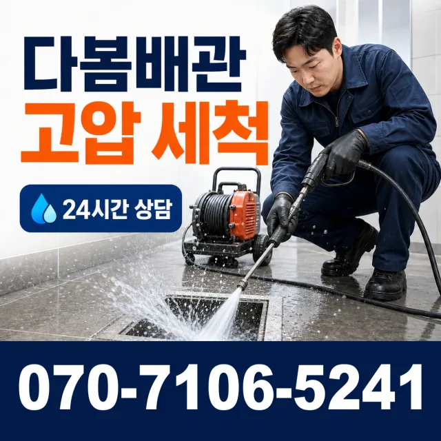목포시 상락동 배수구뚫기 상담 이미지 4